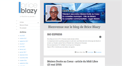 Desktop Screenshot of briceblazy.fr